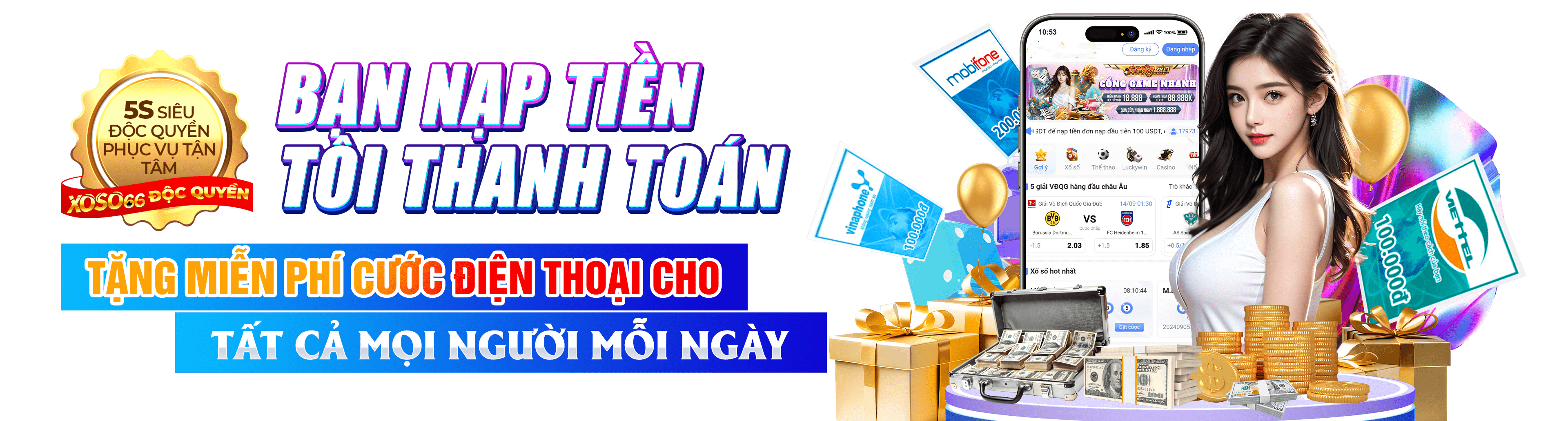 Hình ảnh quảng cáo của vn88 hiển thị nền tảng và các lợi ích